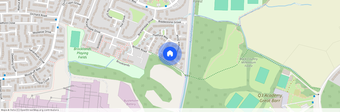 Delamere Drive, Tamebridge, Walsall