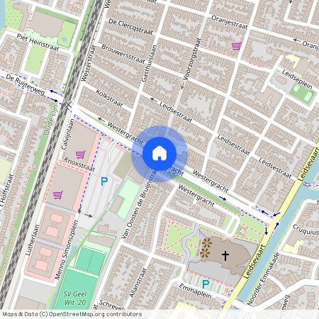 Leidsebuurt-west, 2013 ZN, Westergracht, Haarlem