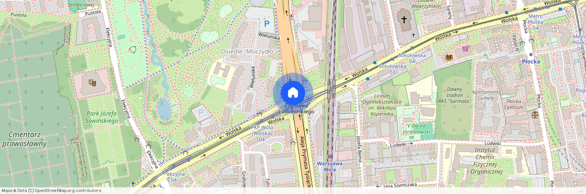 Warszawa, Wola, Prymasa, Tysiąclecia, Al.