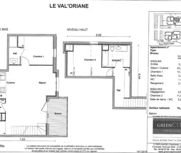 Appartement 3 pièces - Photo 2