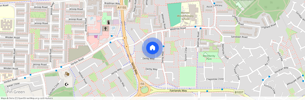 Derby Way, Stevenage, Hertfordshire, SG1