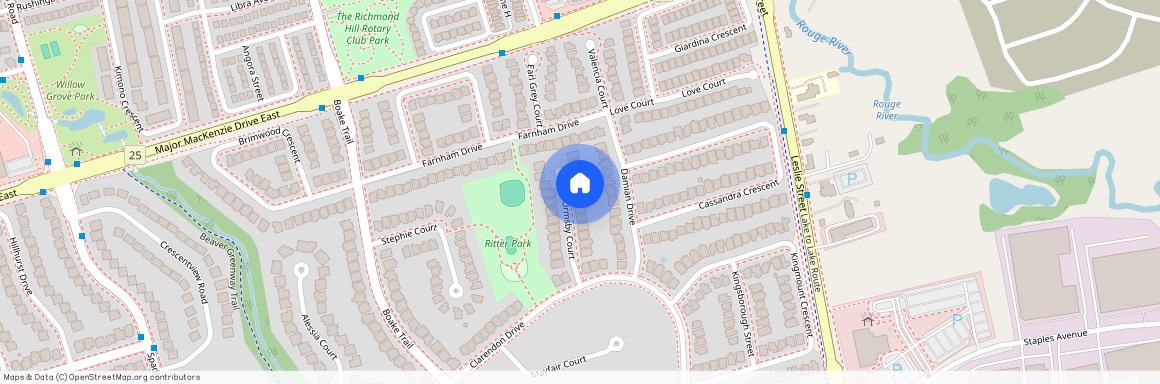 21 Ormsby Court nd Floor Bedroom, Richmond Hill