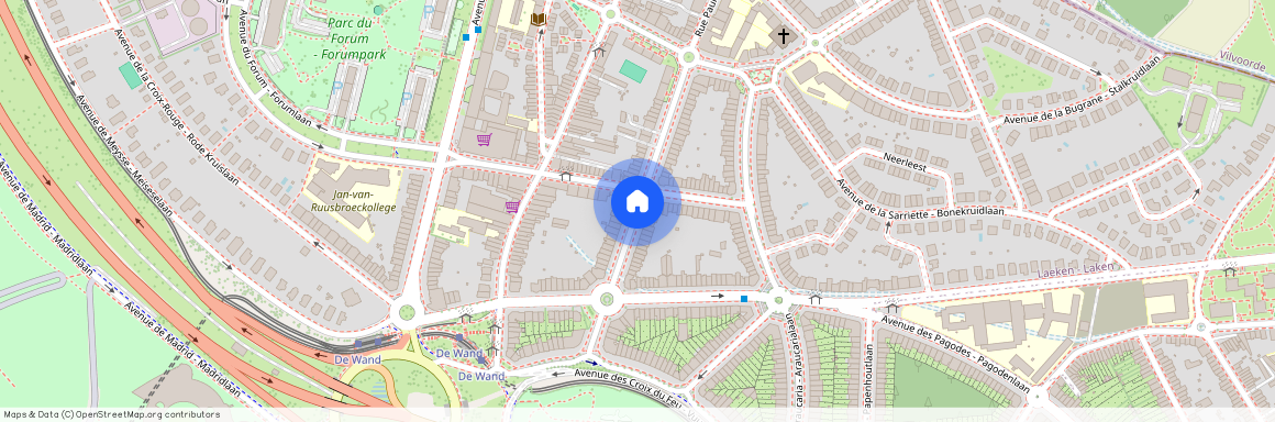 Avenue Jean de Bologne, 1020, Laeken