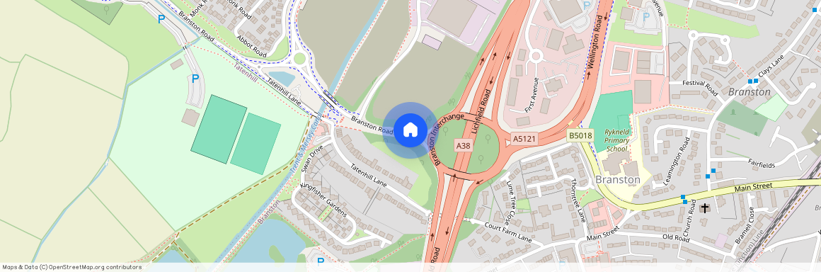 Branston Road, Branston, DE14