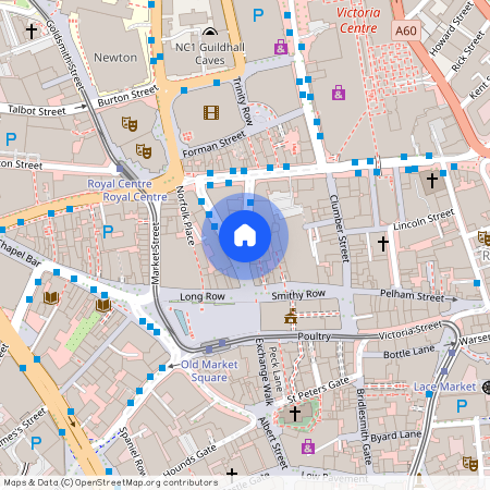 1 Greyhound Street, Nottingham, NG1 2DP