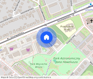 Grunwald ul. Promienista, 3 pok.54m2 umeblowane 1950 zł - Zdjęcie 1