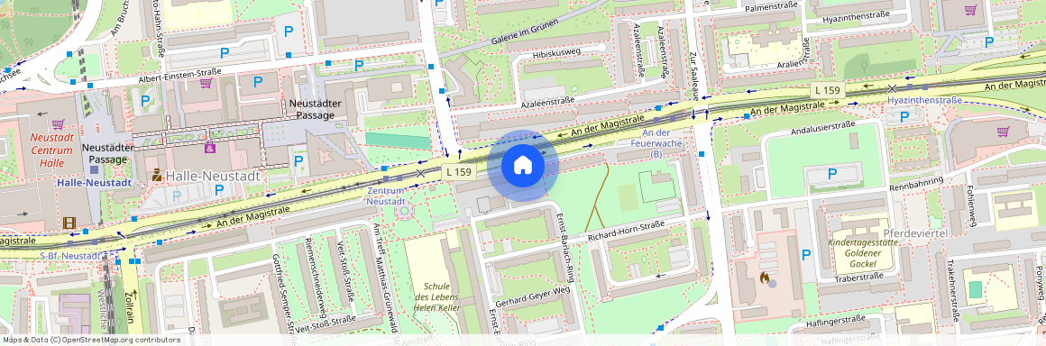 An der Magistrale 35 ·, 06124, Halle (Saale), 1. Etage ·, Südliche Neustadt