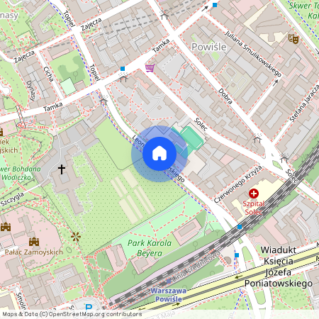 ul. Leona Kruczkowskiego, Powiśle, Śródmieście, Warszawa, mazowieckie