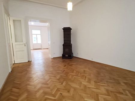 INNENSTADTLAGE, Spiegelgasse, 95 m2 Altbau mit Balkon, 2 Zimmer, Komplettküche, Wannenbad, Parketten, 4. Liftstock, Am-Graben-Nähe - Photo 5