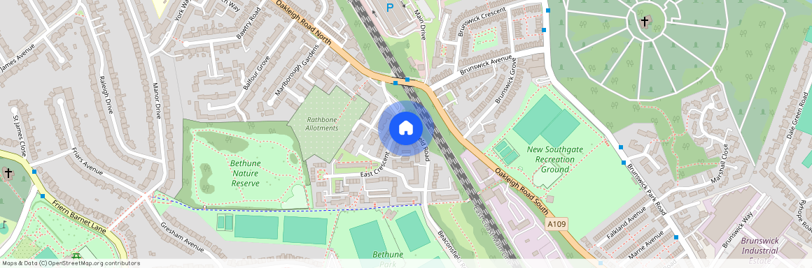 East Crescent, London, N11