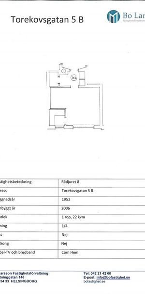 Torekovsgatan 5 B - Foto 1