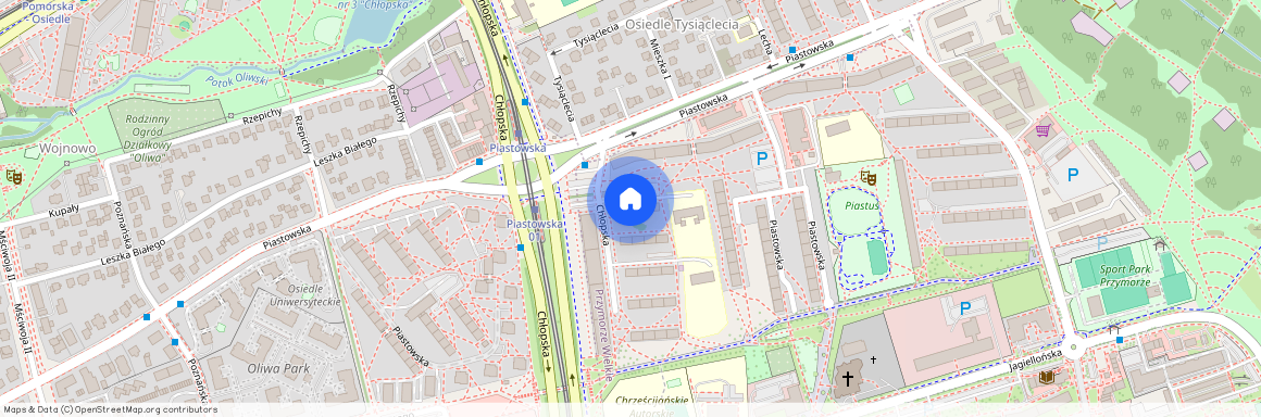 ul. Chłopska, Przymorze Wielkie, Gdańsk, pomorskie