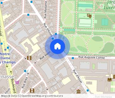 Location appartement 2 pièces à Paris, Rue d'Assas - Photo 1