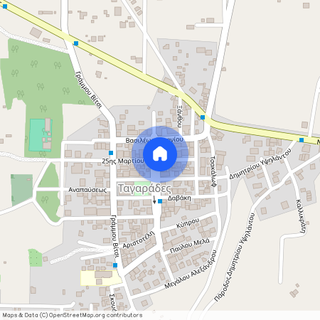 Φεραίου Ρήγα 15, 570 01, Ταγαράδες (570 01), Ταγαράδες (Θέρμη)