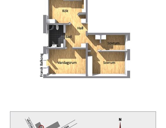Järnåkravägen 3A - Foto 1