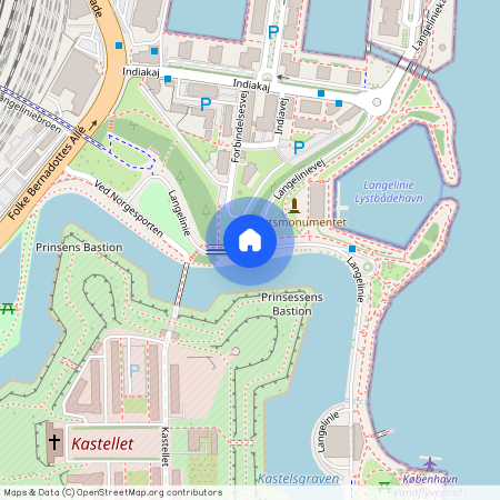 København Ø, Langelinie Alle