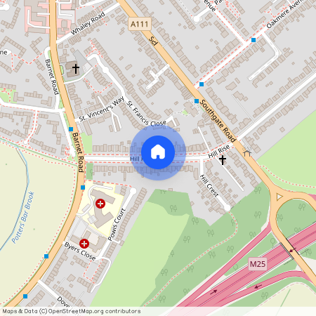 Hill Rise, Potters Bar, Herts