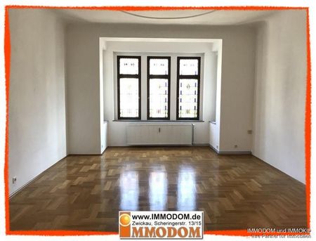 5-Zimmer-Wohnung mit BALKON, EINBAUKÜCHE und WALLBOX in der Zwickauer Nordvorstadt zu vermieten! - Photo 3