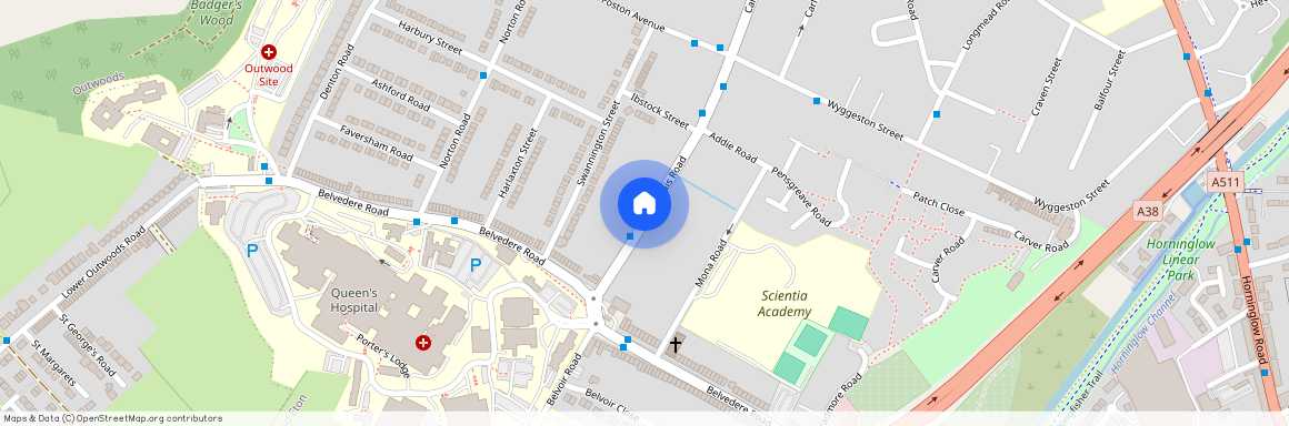 DE13 0UJ, Burton Upon Trent