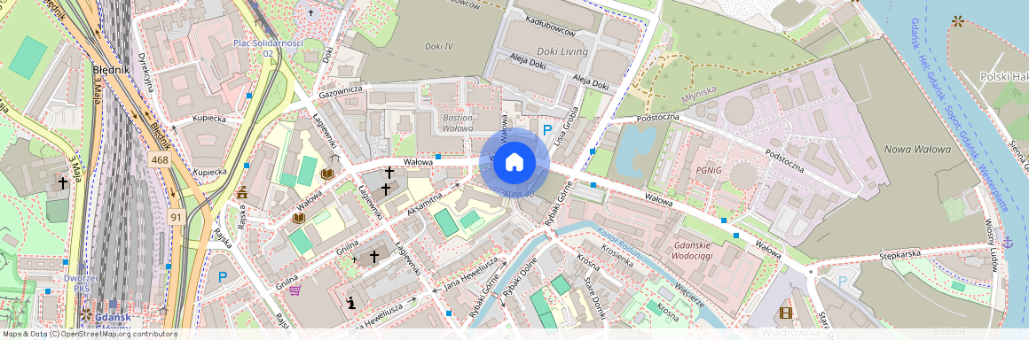 ul. Wałowa, Śródmieście, Gdańsk, pomorskie