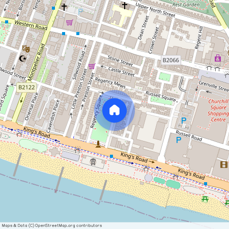 Flat 4, 43 Regency Square, East Sussex, BN1 2FJ, Brighton