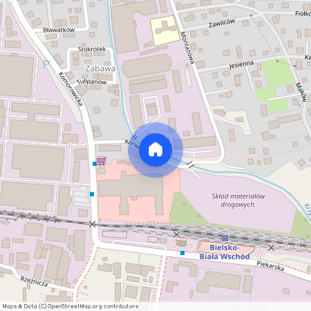 ul. Konwaliowa, Biała Północ, Bielsko-Biała, śląskie