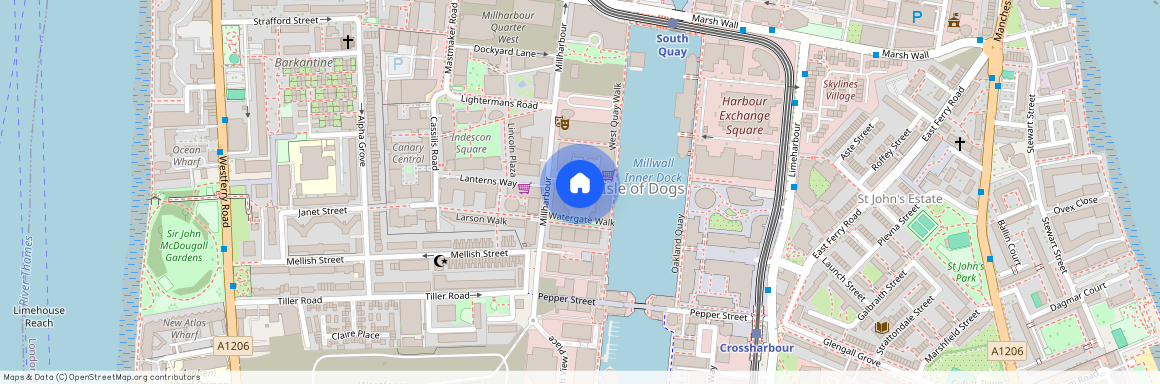 Millharbour, Canary Wharf, E14