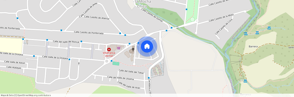 Villafranca del Castillo, - Calle Altos del Club de Polo