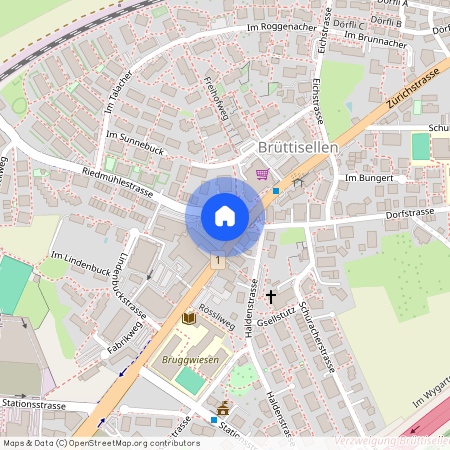 8306, Brüttisellen, Riedmühlestrasse, 1