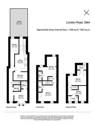 Room in a Shared House, London Road, SM4 - Photo 3