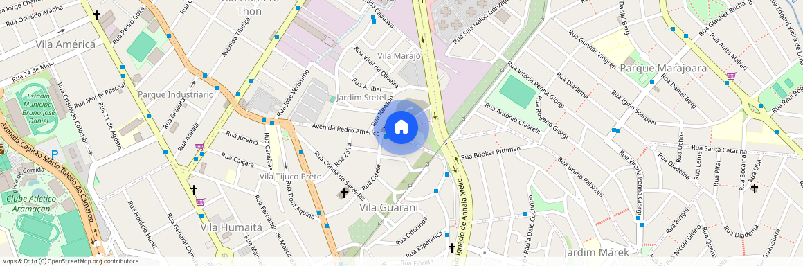 Avenida Pedro Américo, 610 - Vila Homero Thon, Santo André - SP