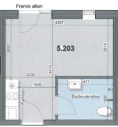 1-værelses studiebolig (Del 5) - Photo 2