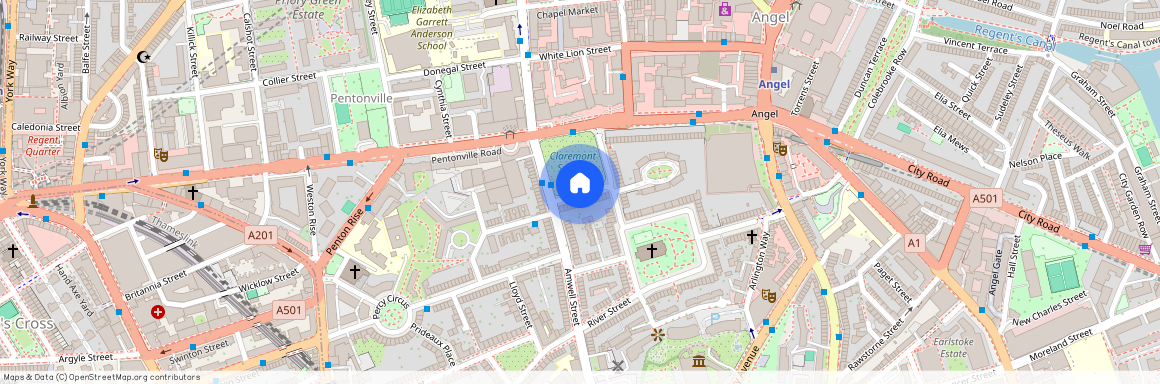 Claremont Square, Angel, Islington, London, N1