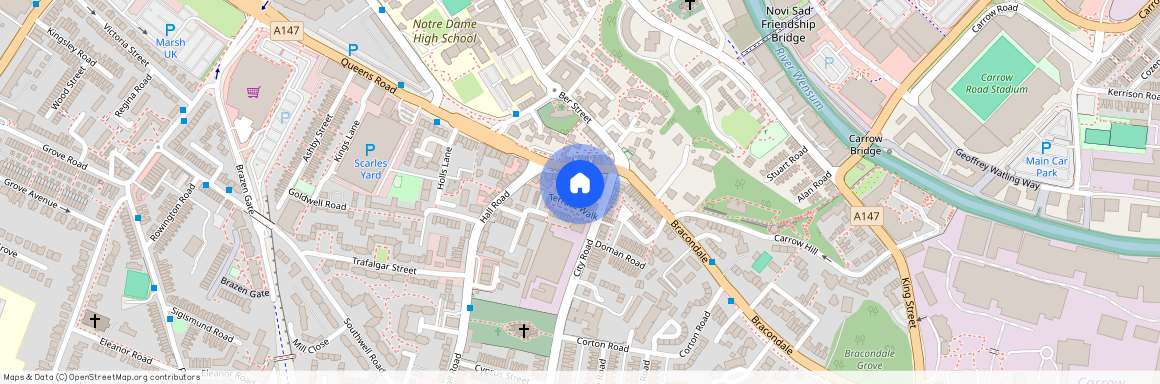 Kensington Place, Norwich, Norfolk, NR1