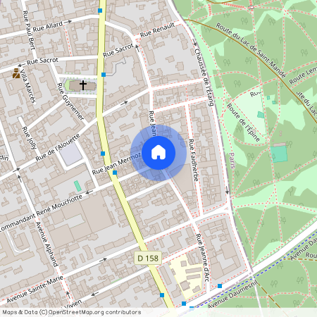 Rue Jeanne d'Arc, Francja, Saint-Mande