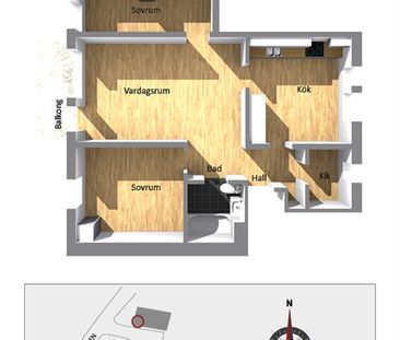 Klövervägen 25 A - Foto 4