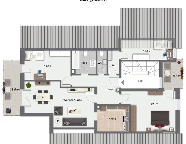 Großzügige 4,5-Zimmer Wohnung zur Miete in Neutraubling - Foto 1