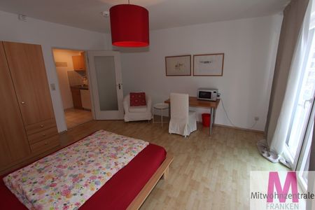 Möblierte 1-Zimmer-Wohnung in Zentrum von Nürnberg - Foto 5
