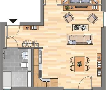 2-Zimmer-Wohnung in Köln Longerich - Photo 1