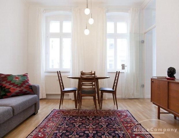 Moderne 2-Zimmer-Altbauwohnung in Berlin Mitte, möbliert - Foto 1