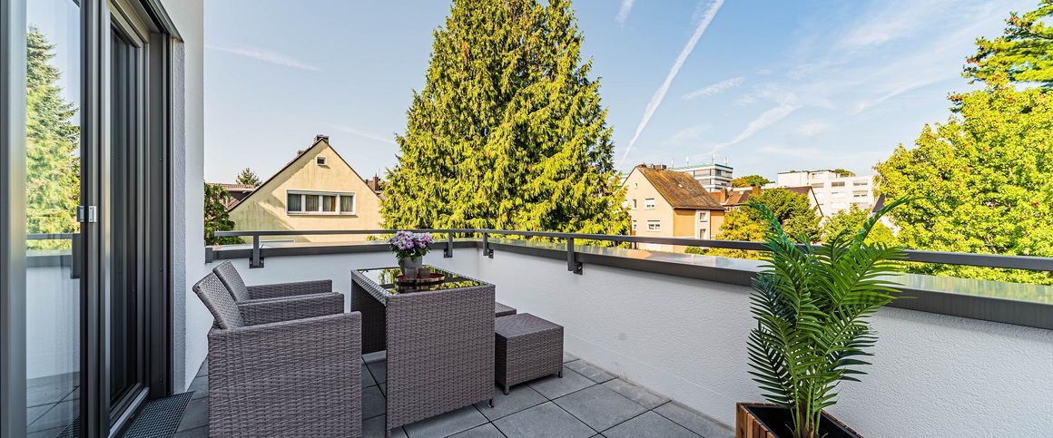 City-Residence: Tolle 2,5-Zimmer-Wohnung mit großer Dachterrasse - Photo 1