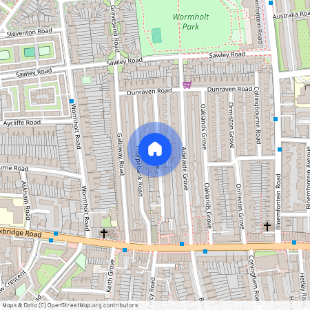 Willow Vale, Ravenscourt Park, W12