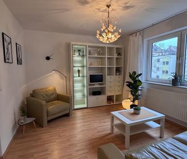 Voll möblierte & ausgestattete 3-Zimmer Stadtwohnung in Frankfurt - Photo 6