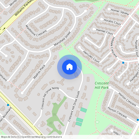 17 CRESCENT HILL DRIVE, Brampton, Central Park