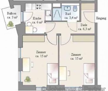 01187 Dresden - Südvorstadt , Chemnitzer Str. Hs.1 WE 9 - Photo 4