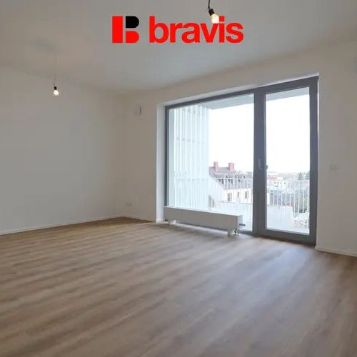 Pronájem bytu 1+kk, ulice Řepova, parkovací stání, balkon, sklep, novostavba - výhoda prvního nájemníka - Fotografie 1
