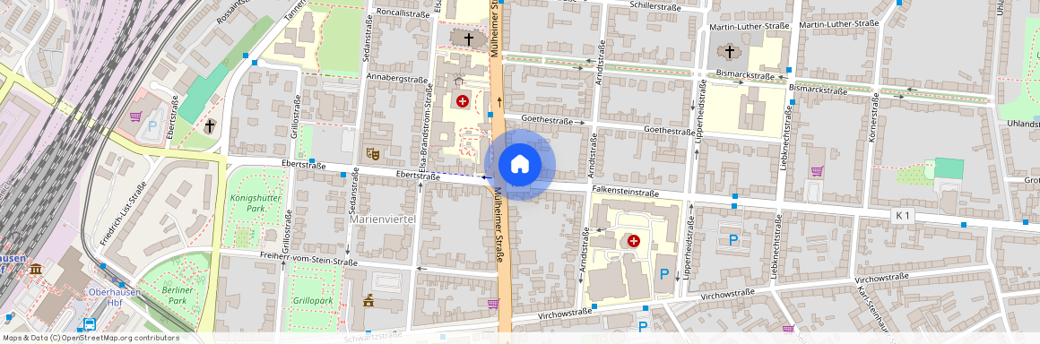 Falkensteinstraße 2-4, 46045 Oberhausen