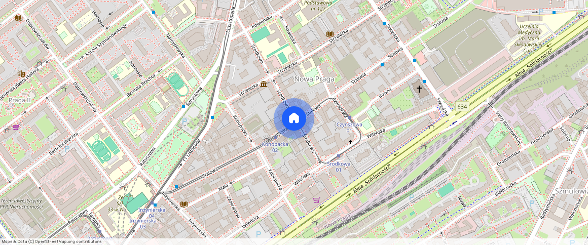 Warszawa Praga-Północ Pelcowizna, Stalowa