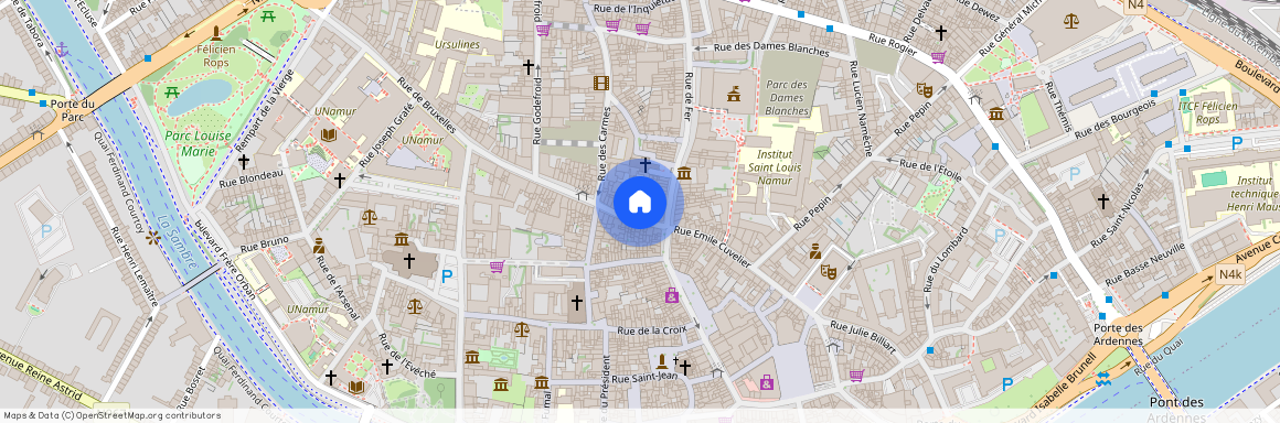 Rue Saint-Jacques, 16, 5000, Namur