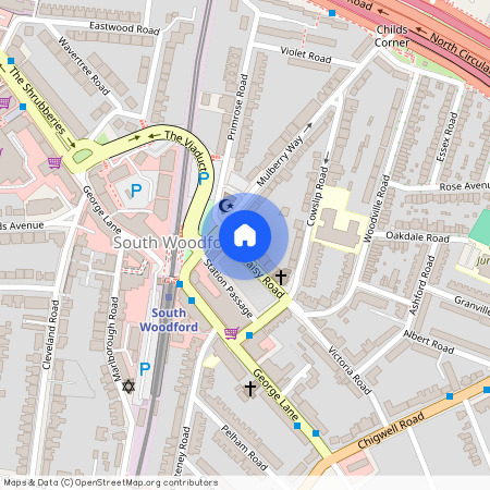 Daisy Road, James Court, E18